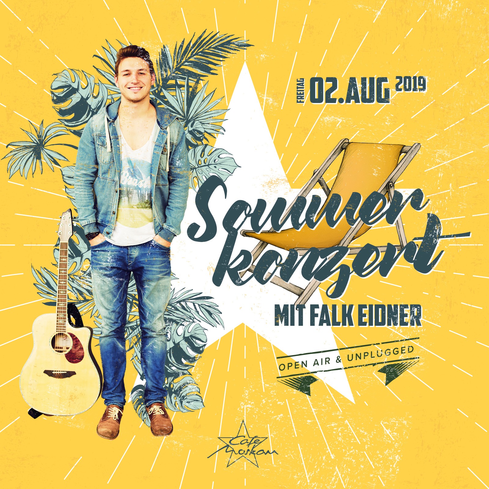 Sommerkonzert mit Falk Eidner & Band  Angebote Cafe Moskau